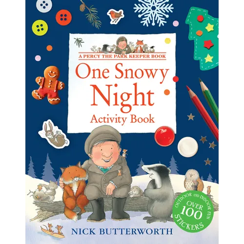 One Snowy Night Activity Book - Paperback
