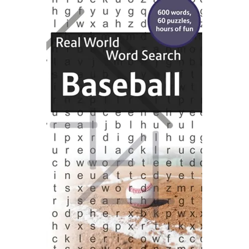 Real World Word Search: Baseball - Paperback