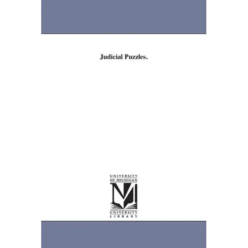 Judicial Puzzles. - Paperback
