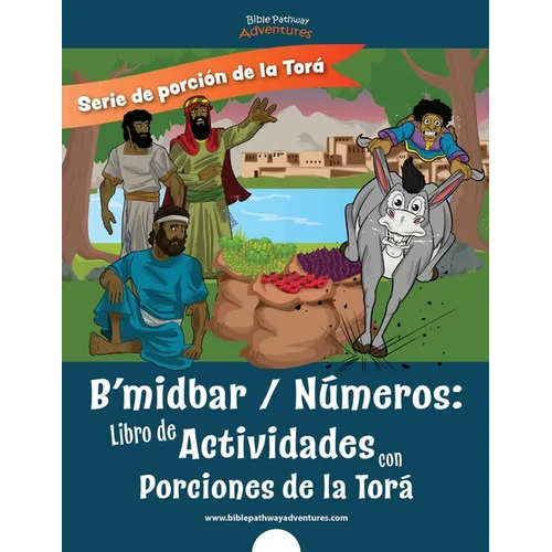 B'midbar Números: Libro de Actividades con Porciones de la Torá - Paperback