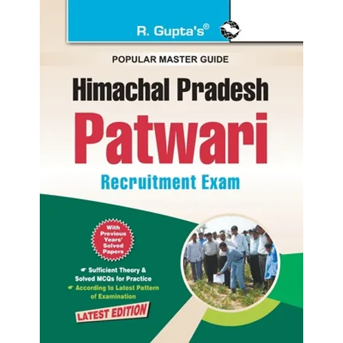 Himachal Pradesh: Patwari Recruitment Exam Guide - Paperback