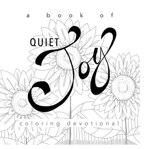 A Book of Quiet Joy - Coloring Devotional - Paperback