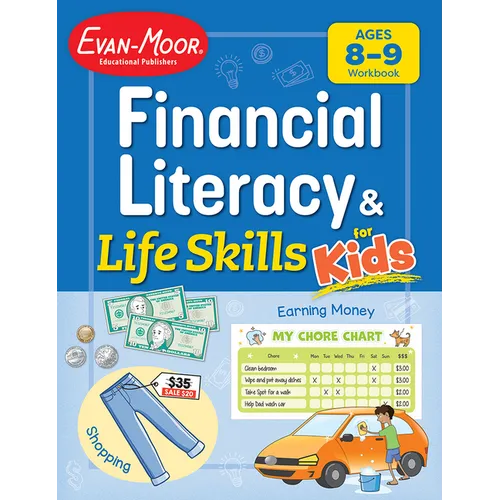 Financial Literacy and Life Skills for Kids, Age 8 - 9 Workbook