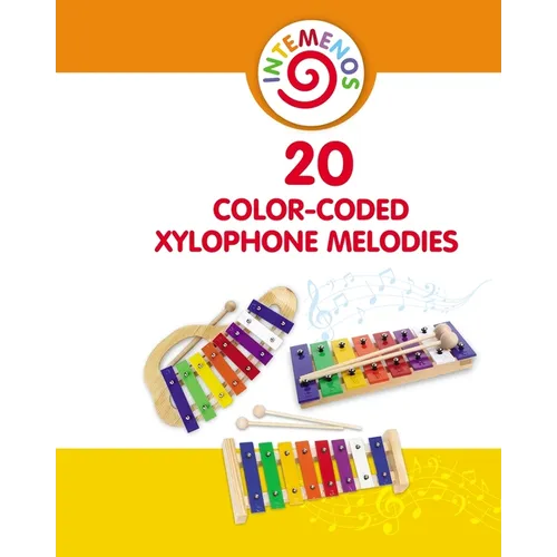 20 Color-Coded Xylophone Melodies: Letter-Coded Songbook for Children - Paperback