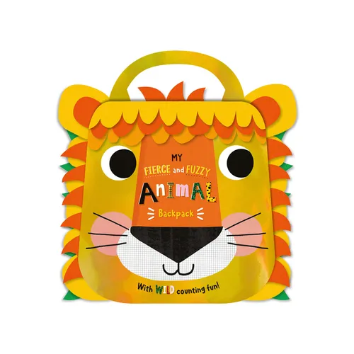 My Fierce and Fuzzy Animal Backpack - Board Book