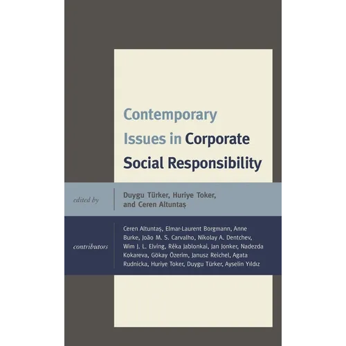 Contemporary Issues in Corporate Social Responsibility - Paperback