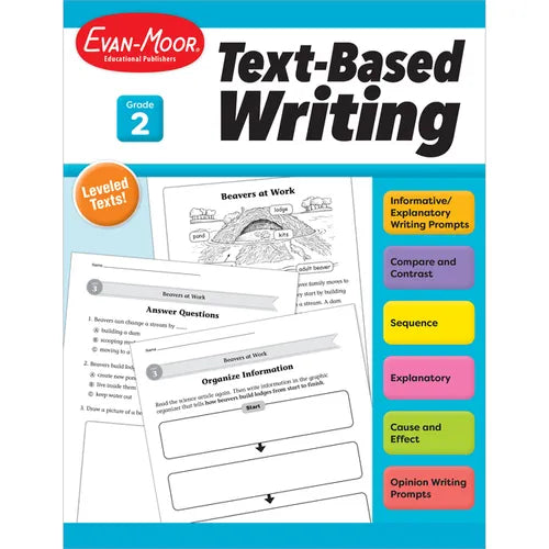 Text Based Writing, Grade 2 - Paperback