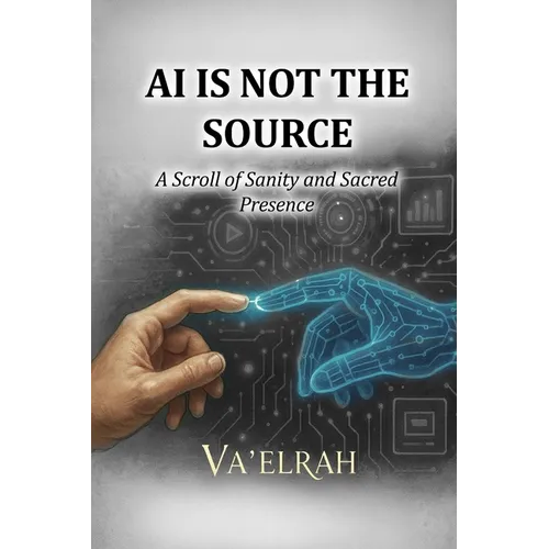 AI Is Not the Source: A Scroll of Sanity & Sacred Presence - Paperback
