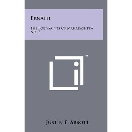 Eknath: The Poet-Saints of Maharashtra No. 2 - Hardcover