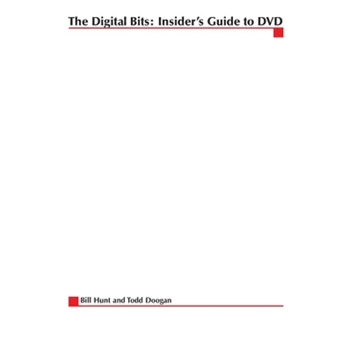Digital Bits Insider's Guide to DVD - Paperback