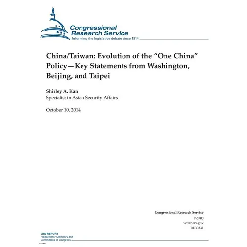 China/Taiwan: Evolution of the 