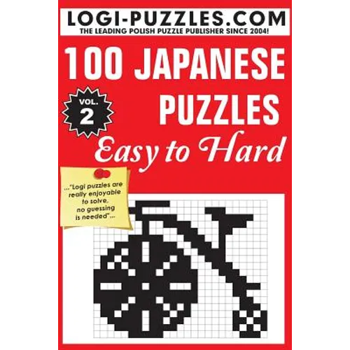 100 Japanese Puzzles - Easy to Hard - Paperback