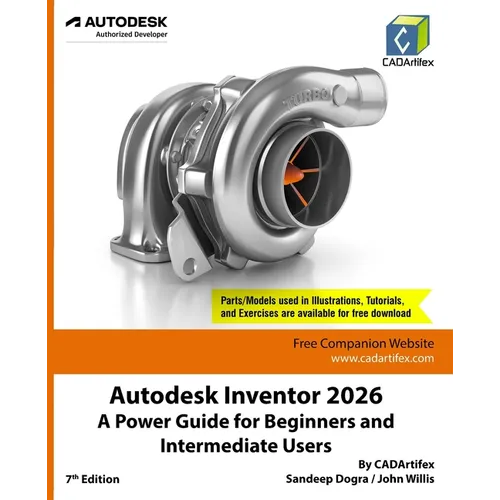 Autodesk Inventor 2026: A Power Guide for Beginners and Intermediate Users - Paperback