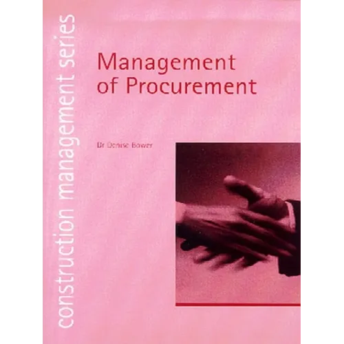 Management of Procurement - Paperback