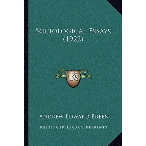 Sociological Essays (1922) - Paperback