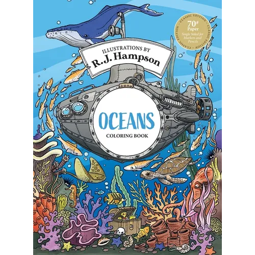 Oceans Coloring Book