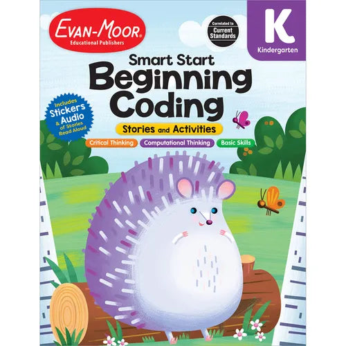Smart Start: Beginning Coding Stories and Activities, Grade K - Paperback