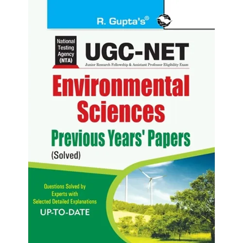 Ugcnet: Environmental Sciences Previous Years Papers (Solved) - Paperback