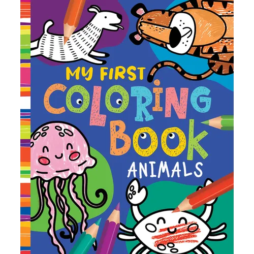 My First Coloring Book: Animals - Paperback