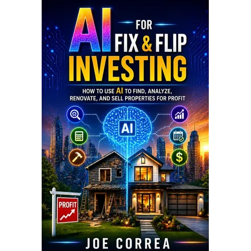 AI for Fix & Flip Investing: How to Use AI to Find, Analyze, Renovate, and Sell Properties for Profit - Paperback
