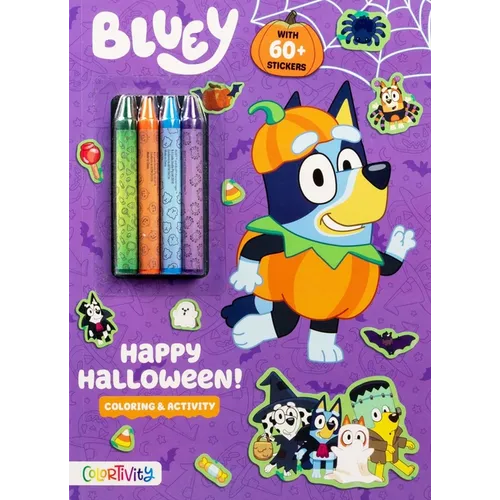 Bluey Colortivity: Happy Halloween!