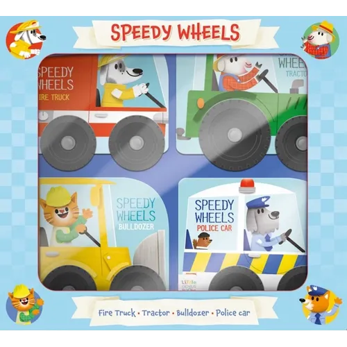 Speedy Wheels Box Set - Board Book