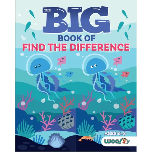 The Big Book of Find the Difference: A Spot the Difference Activity Book for Kids - Paperback