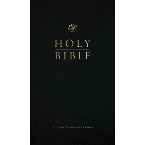 ESV Church Bible (Hardcover, Black) - Hardcover
