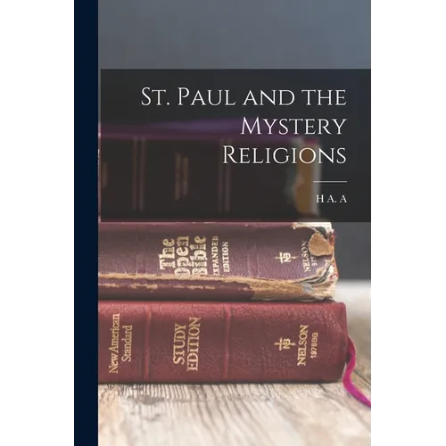 St. Paul and the Mystery Religions - Paperback