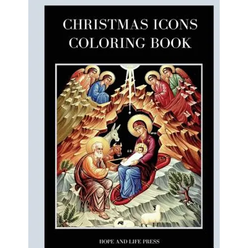 Christmas Icons Coloring Book - Paperback