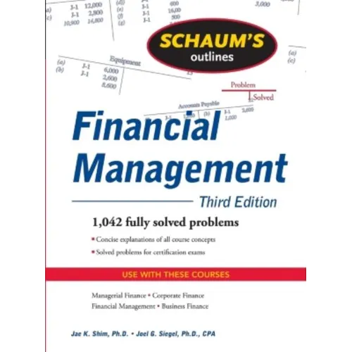 Schaum's Outline of Financial Management - Paperback
