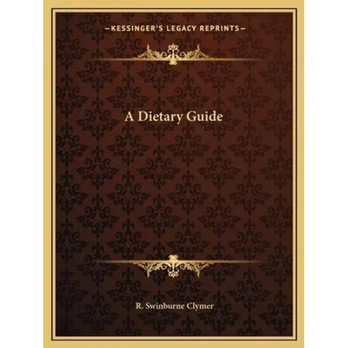 A Dietary Guide - Paperback