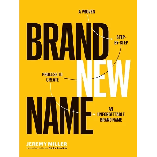Brand New Name: A Proven, Step-by-Step Process to Create an Unforgettable Brand Name - Paperback