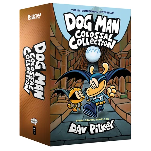 Dog Man Colossal Collection (Dog Man #7-9 Box Set) - Hardcover