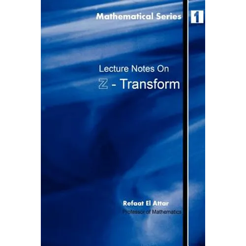 Lecture notes on Z-Transform