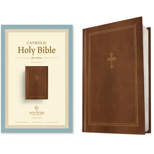 NLT Catholic Holy Bible, Gift Edition (Hardcover Leatherlike) - Hardcover
