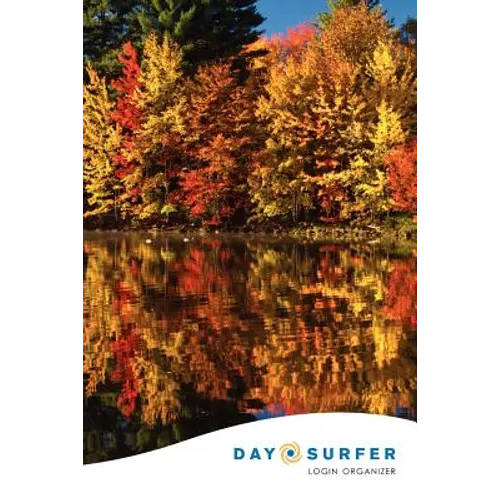 Day Surfer Login Organizer (Fall Colors) - Paperback