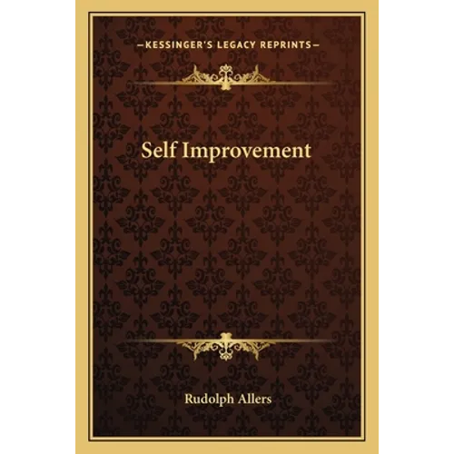Self Improvement - Paperback