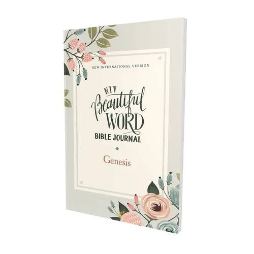 Niv, Beautiful Word Bible Journal, Genesis, Paperback, Comfort Print - Paperback