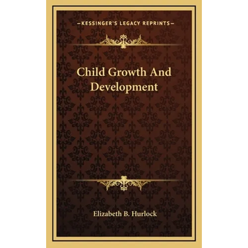 Child Growth And Development - Hardcover