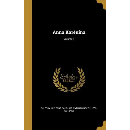 Anna Karénina; Volume 1 - Hardcover