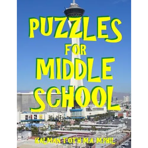Puzzles for Middle School: 133 Large Print Themed Word Search Puzzles - Paperback