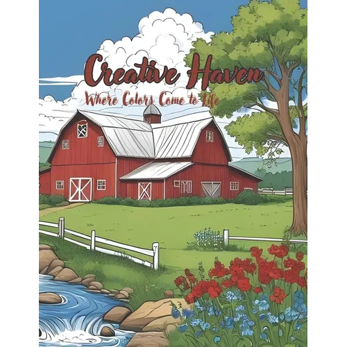 Creative Haven: Where Colors Come to Life - coloring book for kids - Paperback