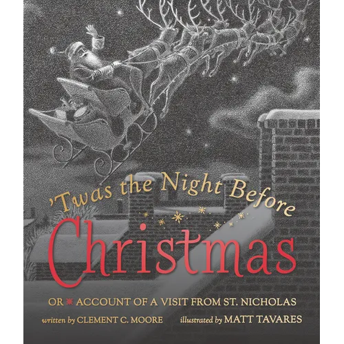 Twas the Night Before Christmas: Or Account of a Visit from St. Nicholas - Hardcover