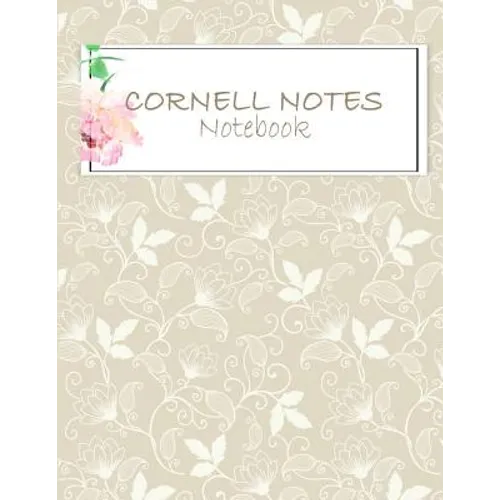 Cornell Notes Notebook: Note Taking Notebook, For Students, Writers, school supplies list, Notebook 8.5 x 11- 120 Pages - Paperback