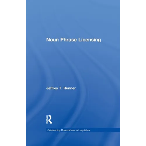 Noun Phrase Licensing - Paperback