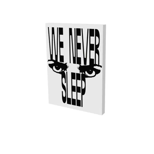 We Never Sleep: Exhibition Catalogue Schirn Kunsthalle Frankfurt - Paperback