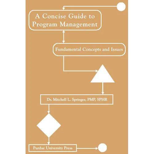 Concise Guide to Program Management: Fundamental Concepts and Issues - Paperback
