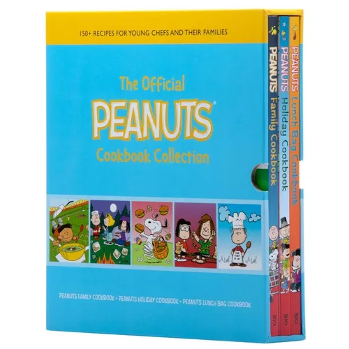 The Official Peanuts Cookbook Collection: 150+ Recipes for Young Chefs and Their Families - Paperback