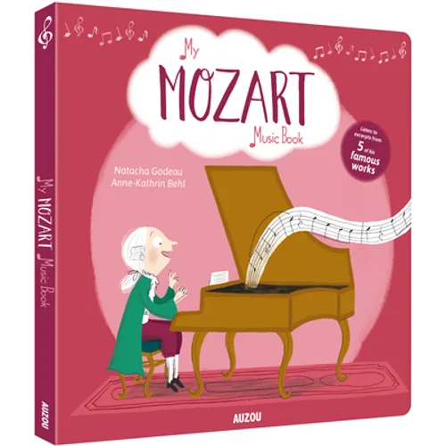 My Mozart Music Book - Board Book